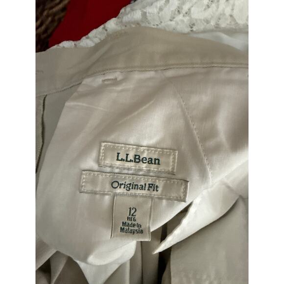 L. L Bean khaki trousers, women’s size 13 - Picture 6 of 6